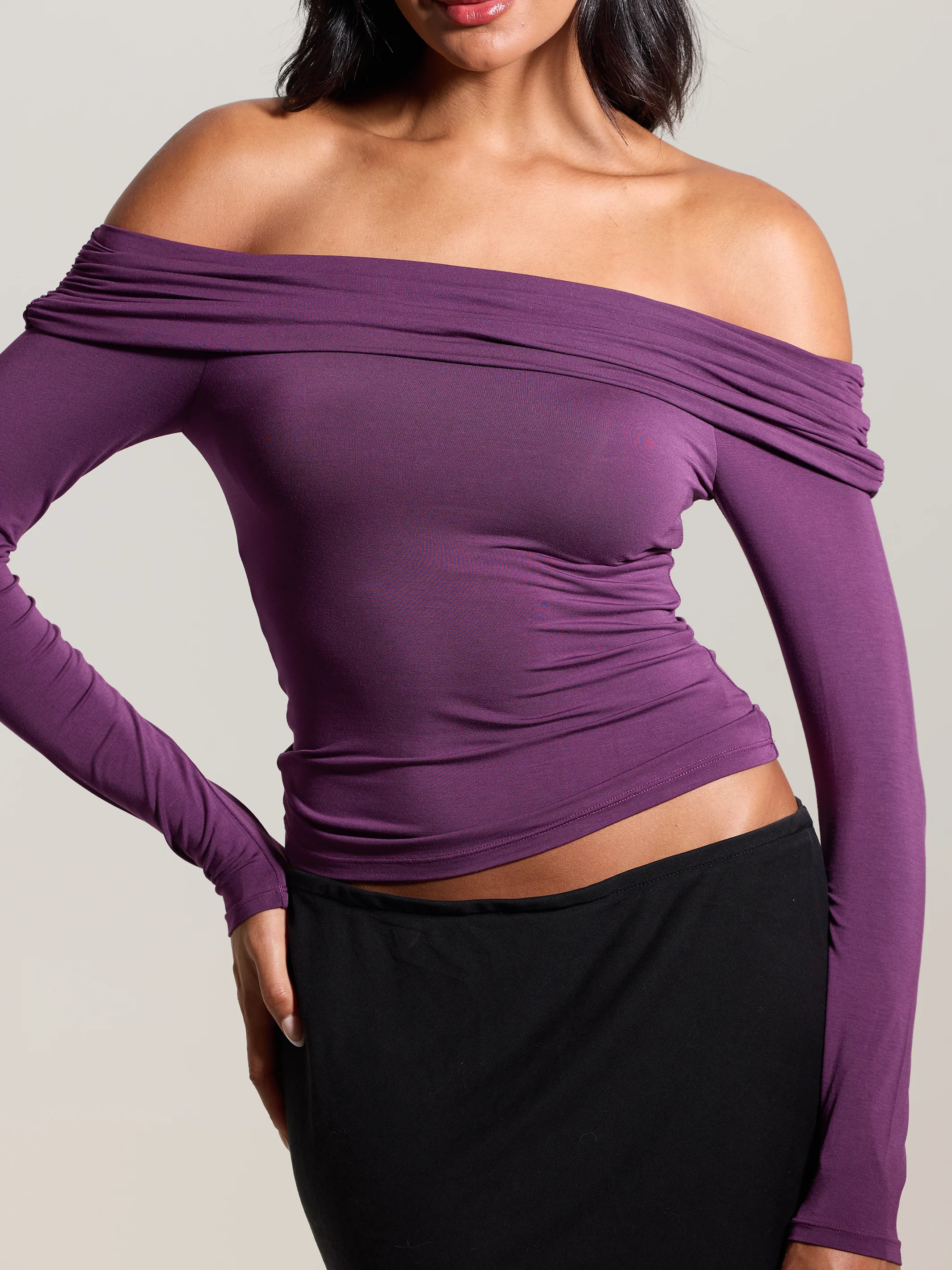 Fold Over Long Sleeve - Image 15