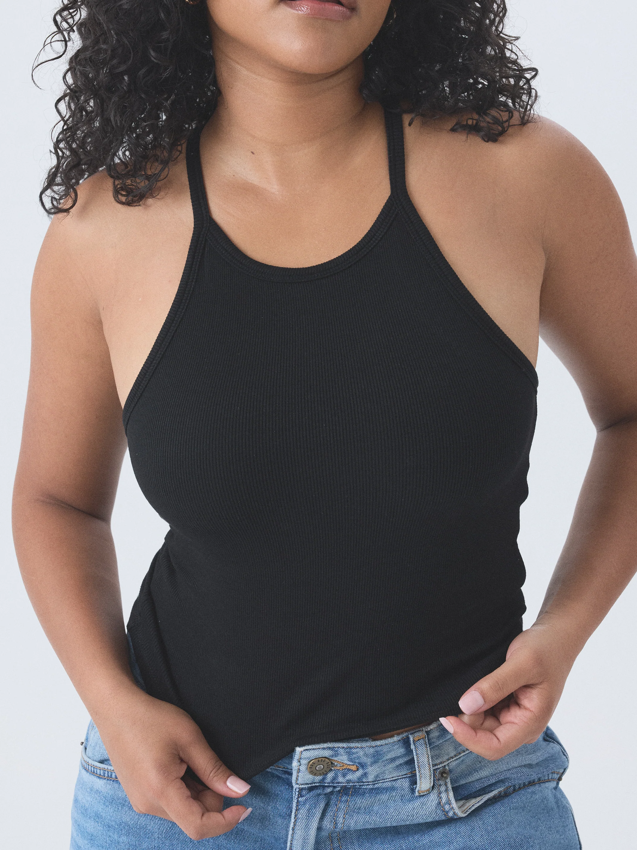 Ribbed High Neck (Mid-Length) - Image 5