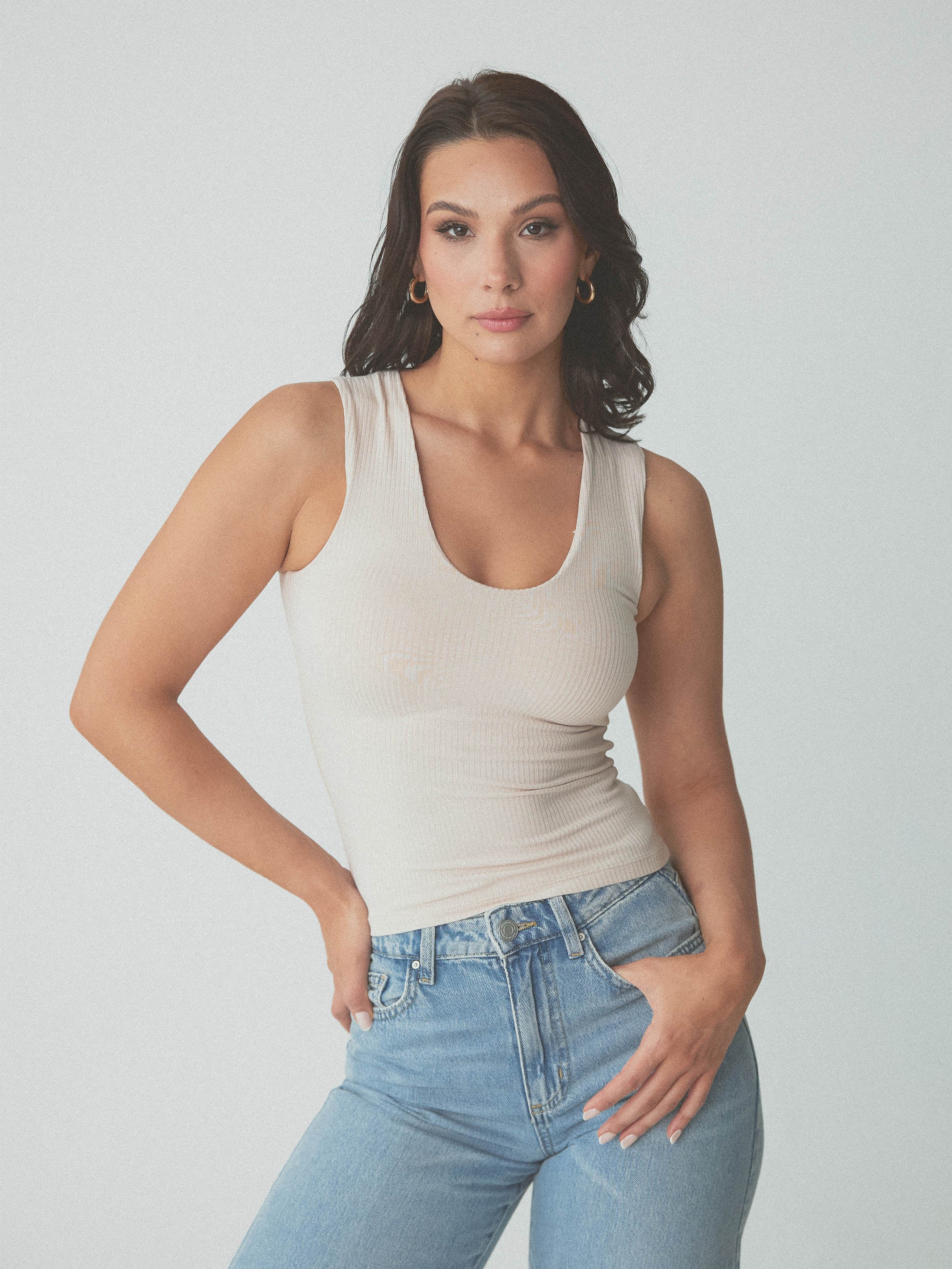 Ribbed Scoop Tank Brami - Image 11